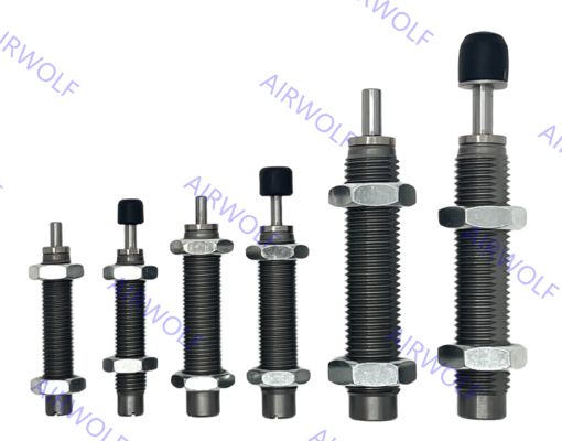 SMC RB Series Carbon Steel Shock Absorber with -10~+80℃ Working Temperature and 0.3 to 5.0m/s Collision Speed for Impact Protection